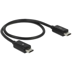   Delock KAB Delock 83570 USB-B apa > micro USB-B apa OTG tápfeszültség megosztó kábel - 0,3m