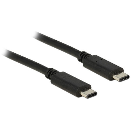 Delock KAB Delock 83672 USB Type-C™ 2.0 dugó > USB Type-C™ 2.0 dugó kábel - 0,5m