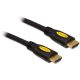 Delock KAB Delock 83737 High Speed HDMI-kábel típusú Ethernet - HDMI-A dugós > HDMI-A dugós 4K 0,5 m