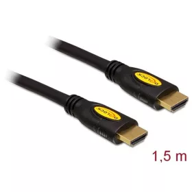 Delock Kábel - 83738 (HDMI -> HDMI, apa/apa, 4K, 1,5m)