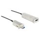 Delock KAB Delock 83740 USB3.0-A apa > USB3.0-A anya aktív optikai kábel - 0,5m