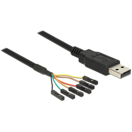 Delock KAB Delock 83786 USB apa > TTL 6pin header anya kábel - 1,8m