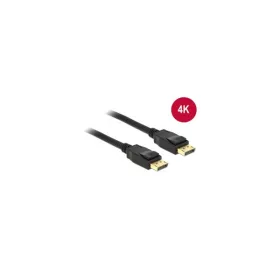   Delock Kábel - 83805 (Displayport 1.2 > Displayport 1.2, apa/apa, 4K@60Hz, Max.: 21,6 Gbps, 1m)