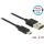 Delock USB-A 2.0 -> EasyUSB micro-B M/M adatkábel 2m fekete