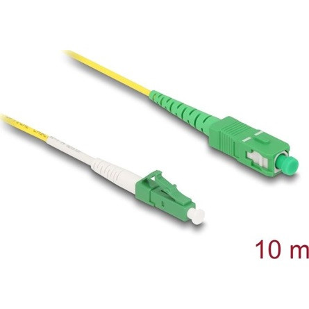 Delock Kábel, optikai szálas LC-APC > SC-APC Simplex egyszeres OS2, 10 m
