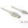 Delock USB-A 2.0 -> USB-B 2.0 mini M/M adatkábel 3m átlátszó