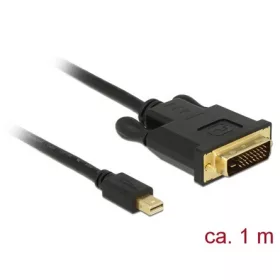   Delock Mini- DisplayPort -> DVI-D M/M video jelkábel 0.5m fekete