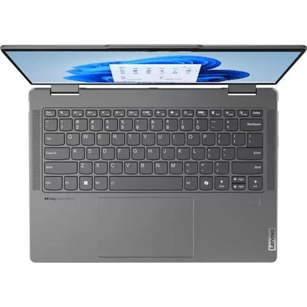 LENOVO-IDEA LENOVO Yoga 7 2-in-1 14AHP9, 14.0" WUXGA Touch, AMD Ryzen 5 8640HS, 16GB, 512GB SSD, Win11 Home, Arctic Grey, PEN