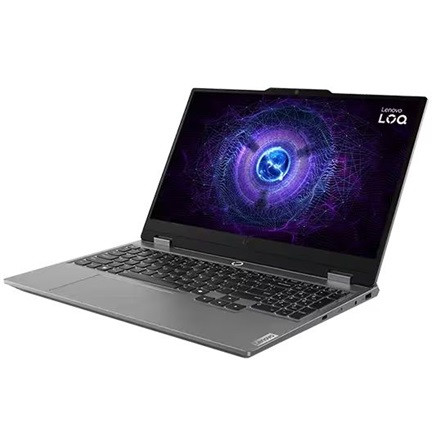 Lenovo LOQ 15IRX9 gaming notebook szürke (144Hz G-Sync; Luna Grey)