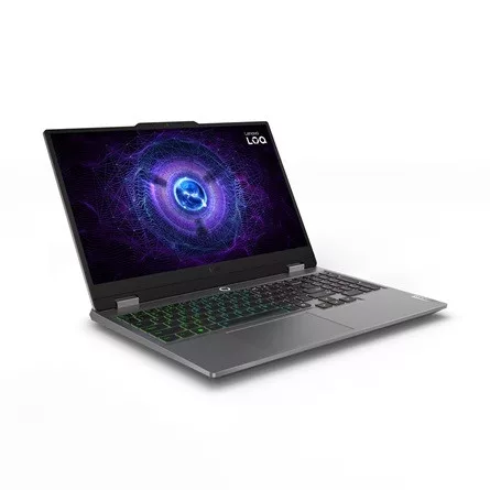 Lenovo LOQ 15IRX10 gaming notebook szürke (144Hz G-Sync; Luna Grey)