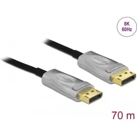   Delock DisplayPort 1.4 -> DisplayPort 1.4 M/M aktív video kábel 70m fekete