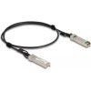 Delock Twinax SFP+ -> SFP+ M/M adatkábel 1m fekete