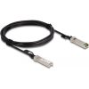 Delock Twinax SFP+ -> SFP+ M/M adatkábel 3m fekete