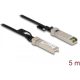 Delock Twinax SFP+ -> SFP+ M/M adatkábel 5m fekete