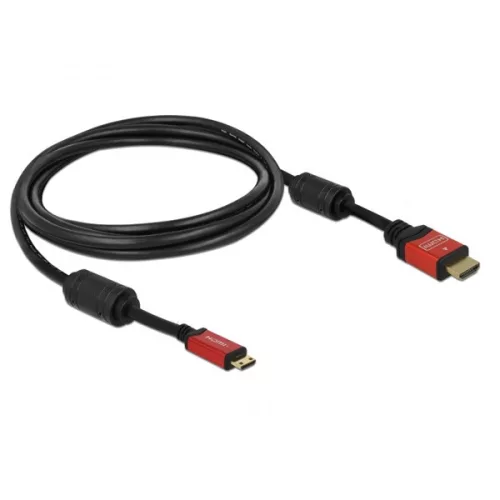 Delock Kábel - 84337 (High Speed, HDMI -> Mini-HDMI, apa-apa, 3m)