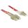 Delock LC Duplex -> SC Duplex M/M adatkábel 10m piros Multimode OM4