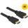 Delock KAB Delock 84751 A dugós - A dugós High Speed HDMI Ethernettel 4K - 0,5m