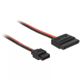   Delock SATA Power 15pin -> SATA Power 6pin F/F tápkábel 0.24m 5V