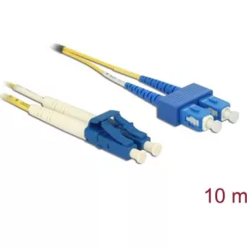   Delock Kábel, optikai szálas LC Duplex > SC Duplex egyszeres OS2, 10 m