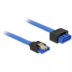 Delock SATA 3 M/F adatkábel hosszabbító 0.3m kék