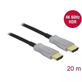   Delock Optical HDMI 2.0 -> HDMI 2.0 M/M aktív video kábel 20m fekete