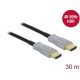 Delock Optical HDMI 2.0 -> HDMI 2.0 M/M aktív video kábel 30m fekete
