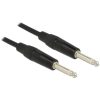 Delock Jack 6,3mm M/M audio kábel 3m fekete