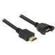 Delock KAB Delock 85102 HDMI-A apa > HDMI-A anya fali kábel - 1m