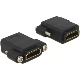   Delock ADA Delock 85125 HDMI anya > HDMI anya rögzítővel High Speed adapter