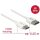Delock HDMI Ethernet -> HDMI mini C M/M video jelkábel 0.25m fehér 4k 60Hz