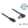 Delock Easy-USB A -> EasyUSB micro-B M/M adatkábel 0.5m fekete 90°/egyenes