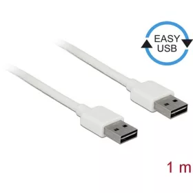 Delock Easy-USB A - Easy-USB M/M adatkábel 1m fehér