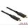 Delock USB-C -> USB-C M/M adatkábel 4m fekete PD 5A E-Marker