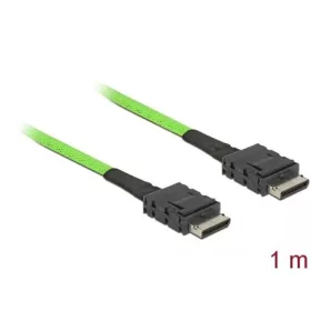  Delock OCuLink SFF-8611 -> OCuLink SFF-8611 M/M adatkábel 1m zöld