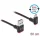 Delock Easy-USB A -> EasyUSB micro-B M/M adatkábel 0.5m fekete 90° fel/le