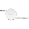 Delock USB-A 2.0 -> USB-B 2.0 micro 2db USB-C M/M töltőkábel 0.6m fehér visszahúzható