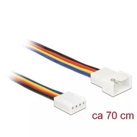 Delock Power 4pin PWM M/F tápkábel hosszabbító 0.7m