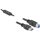 Delock USB-A 3.2 Gen1 -> USB-B 3.2 Gen1 M/M aktív adatkábel 5m fekete