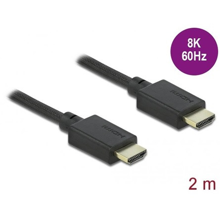 Delock KAB Delock 85388 Ultra nagy sebességű HDMI kábel 48Gbps 8K 60Hz - 2m