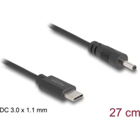   Delock USB Type-C  tápkábel - DC 3,0 x 1,1 mm méretű apa 27 cm