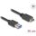 Delock USB 10 Gbps kábel E-típusú A kulcsos USB 20 tűs apa   A-típusú USB apa 30 cm