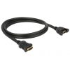 Delock ADA Delock 85466 HDMI-A hüvely > HDMI-A hüvely 4K 30Hz - 1m