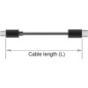 Delock Powered USB 24V -> POS 8pin M/M adatkábel 1m fekete