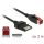 Delock Powered USB 24V -> POS 8pin M/M adatkábel 2m fekete