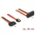 Delock SATA 3 SATA Power 15pin -> SATA 22pin F/F adatkábel 0.3m