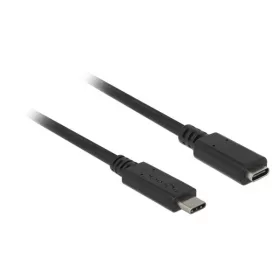   Delock Kábel - 85532 (USB 3.1 Gen 1 Type-C -> USB 3.1 Gen 1 Type-C, apa/anya, Fekete 0,5m)
