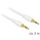 Delock Jack stereo 3,5mm (3pin) -> Jack stereo 3,5mm (3pin) M/M audio kábel 3m fehér