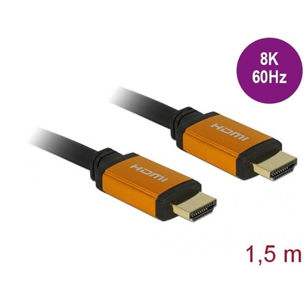 Delock Ultra nagy sebességu HDMI kábel 48 Gbps 8K 60 Hz 1,5 m