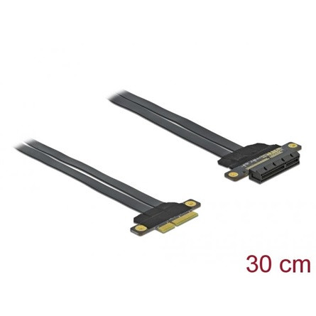 Delock PCI Express Riser kártya x4 - x4 hajlékony kábellel 30 cm