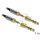 Delock Jack stereo 3,5mm (3pin) -> Jack stereo 3,5mm (3pin) M/M audio kábel 1m fekete 6,35mm-es adapterrel